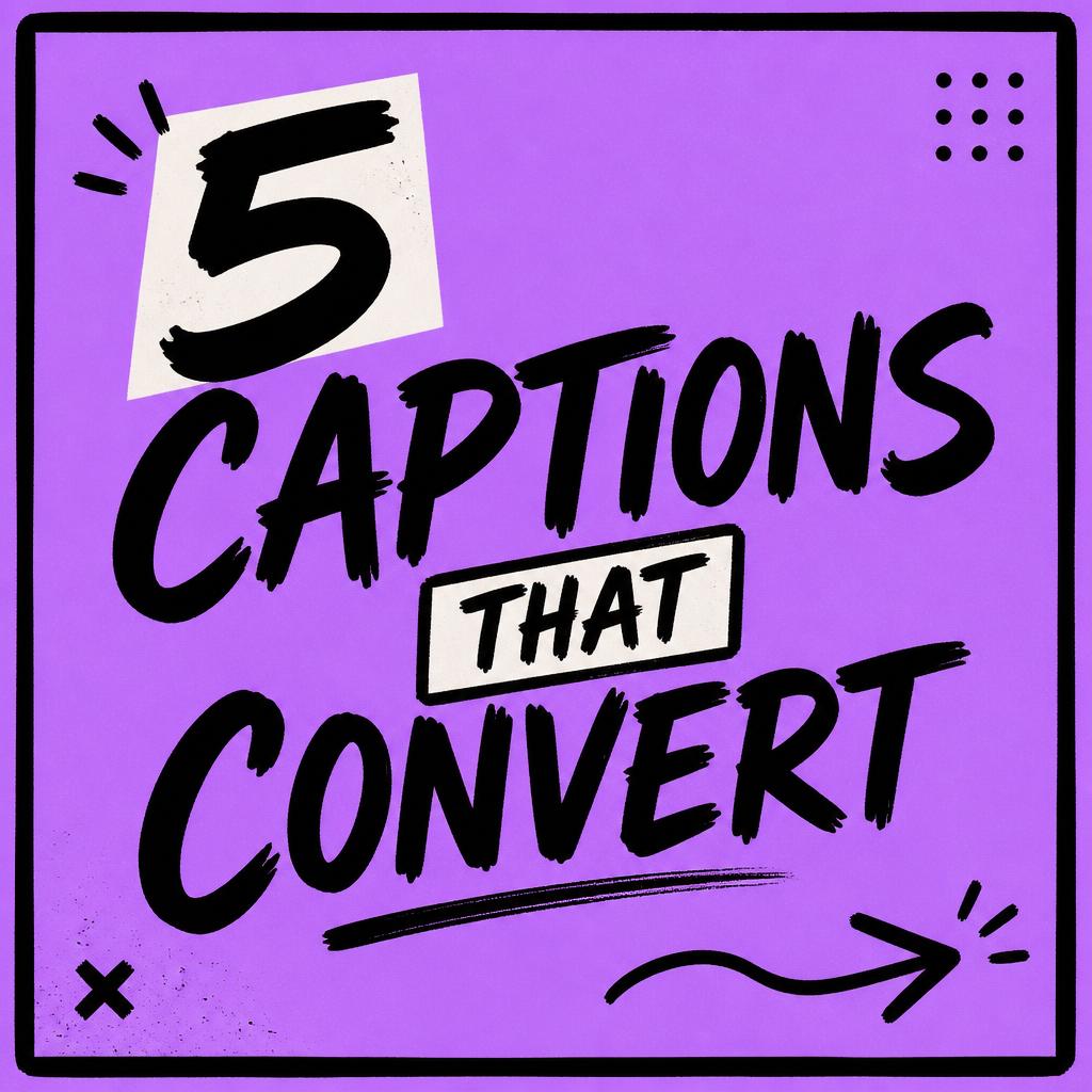 Captions carousel